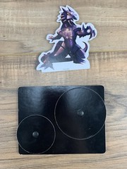 King Of Tokyo 2016 Edition Meca Dragon Cardboard Figure Monster Board Pieces