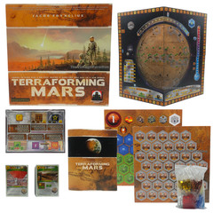 Terraforming Mars Board Game + Corporate Era Expansion 2016 SG-6005 Sealed Parts