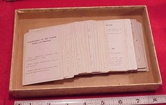 Antique 1890 Board GAME OF AMERICAN HISTORY Parker Bros Complete BOXED 8.5 X 5.5