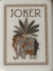 Lotus mahjong tiles