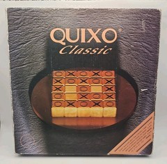 1995 vintage QUIXO CLASSIC board game – STRATEGY 1995 GIGAMIC made FRANCE – NOB