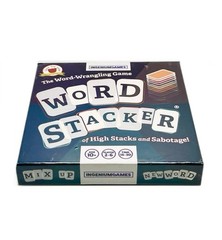 WORD STACKER Family Word Building Game, 2-6 Players 10yr+ ~ Ingenium Games NEW