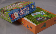 The Scrambled States of America Educational Geography Board Game Complete