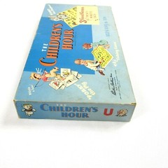 Vintage 1958 The Children’s Hour Parker Brothers 3 Games in 1, Each 20 minutes