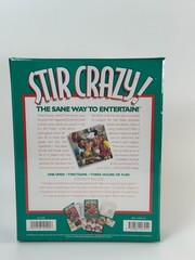 Stir Crazy Italian Dinner Party Game New Sealed Vintage 1996