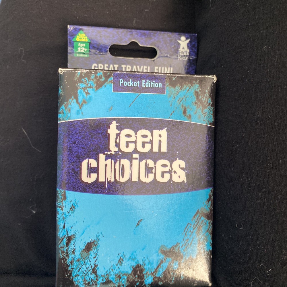 Teen Choices Card Game Christian FaithKidz