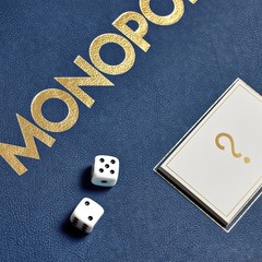 Monopoly Legacy Edition with Deluxe Luxury Wood Cabinet by WS Game Company New