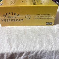 Better Than Yesterday Card Game Of 365 Daily Challenges 2022 Ages 16+✅ Authentic