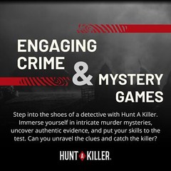 Hunt a Killer Murder at the Motel Interactive Mystery Board Game for 1-5 Players