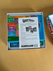 Great States Board Game Played One Time