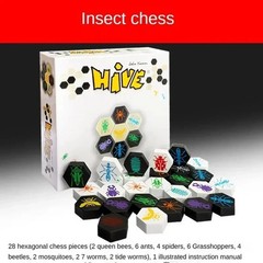 Hive Board Game 2 Player Family Fun Strategy Travel Party Entertainment Game