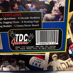 REMINISCING BOARD GAME FOR PEOPLE OVER THIRTY NOSTALGIA YEARS 1939-1989