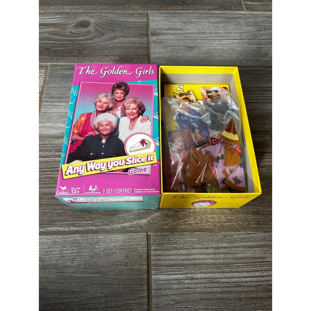 The Golden Girls Any Way You Slice It Game Cardinal Trivia Cheesecake