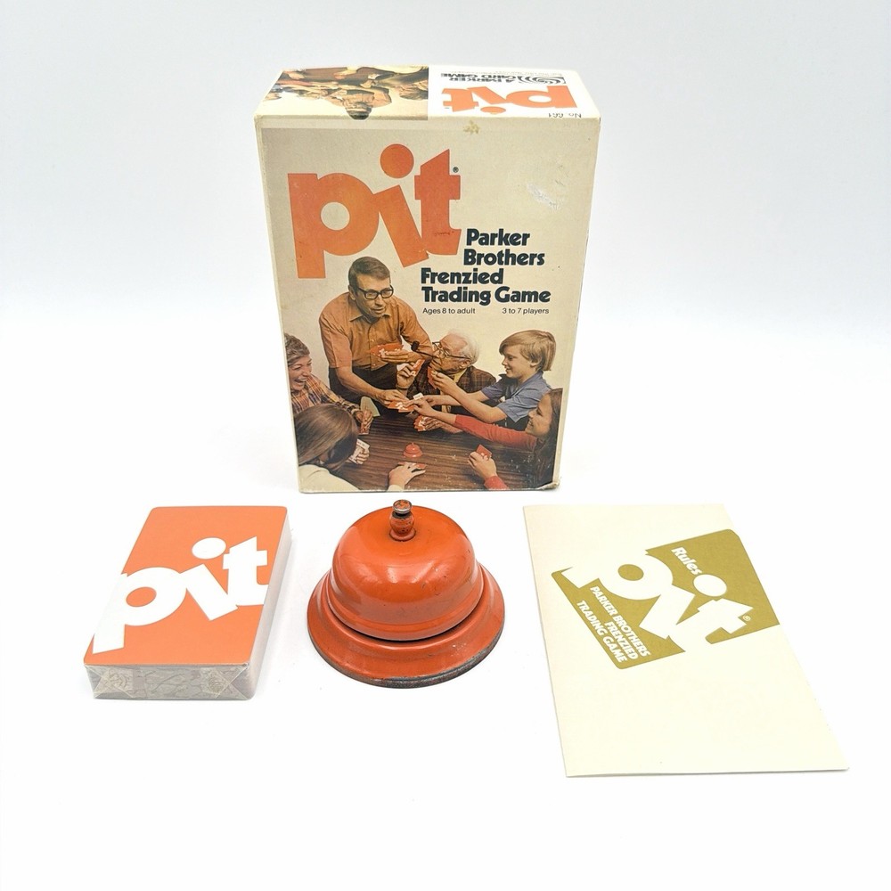Vintage 1973 PIT Frenzied Commodity Trading Game Parker Brothers NEW UNOPENED!