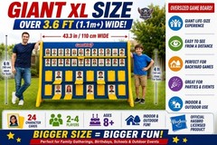 Guess Who? Giant Outdoor Yard Game XL Hasbro Advinina Quién Giant 3.6ft Wide Age