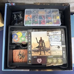 Waste Knights 2nd Ed Board Game Kickstarter All-In Big Box Post-Apoc Complete