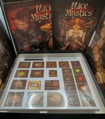UNPUNCHED UNPLAYED MICE & MYSTICS FANTASY BOARD GAME PLAID HAT JERRY HAWTHORNE
