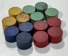 1940 PARKER BROTHERS – INDIA BOARD GAME REPLACEMENT PIECES ONLY