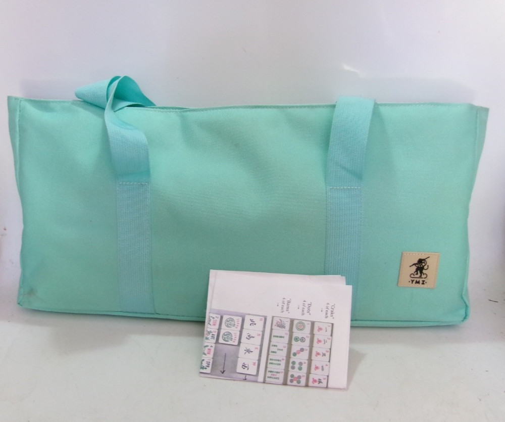 Yellow Mountain Imports Pepper Mahjong Soft Case Set – New – Bag Has Storage Wea