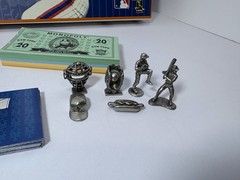 Monopoly New York Mets NY Collector’s Ed. Complete Board Game. Pewter Tokens