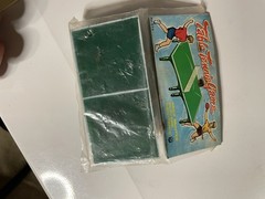 Table Tennis Game Vintage New Old Stock Made in Hong Kong. Hand Painted