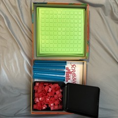 Scrabble Upwords Game 3D Crossword Game Stacking High Tiles COMPLETE Excellent