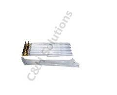 18″ Clear Acrylic MahJong Pushers / Clear Acrylic MahJong Racks- Set of 4