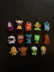 Lot of 14 Gogos Crazy Bones Various Figures. Vintage/Some Rare!