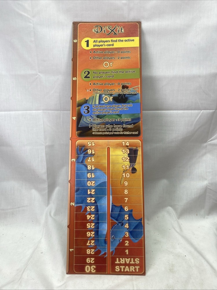 Dixit Board Game Family Storytelling Replacement Ssoreboard