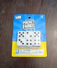 Pocket Farkle Dice Game of Guts And Luck New Sealed Fast Shipping Dice Game 🎲