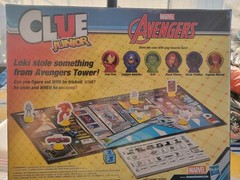 Hasbro Gaming Clue Junior MARVEL AVENGERS Board Game Loki’s Big Trick SEALED!