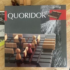 Quoridor Board Game Gigamic Wood Strategy Abstract Maze Game Complete Vintage