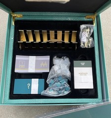 WS Game Company MONOPOLY Del Mar Shagreen Edition Luxury Board Game Brand New