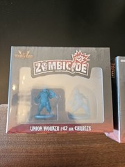 CMON Zombicide Lot Of 4 Promo Survivor / Character Miniature Kris Curro Charles