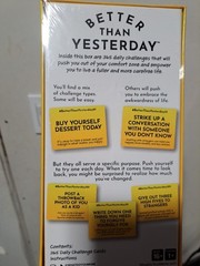 Better Than Yesterday 365 Daily Challenges Life Fullfilling Game NEW Sealed