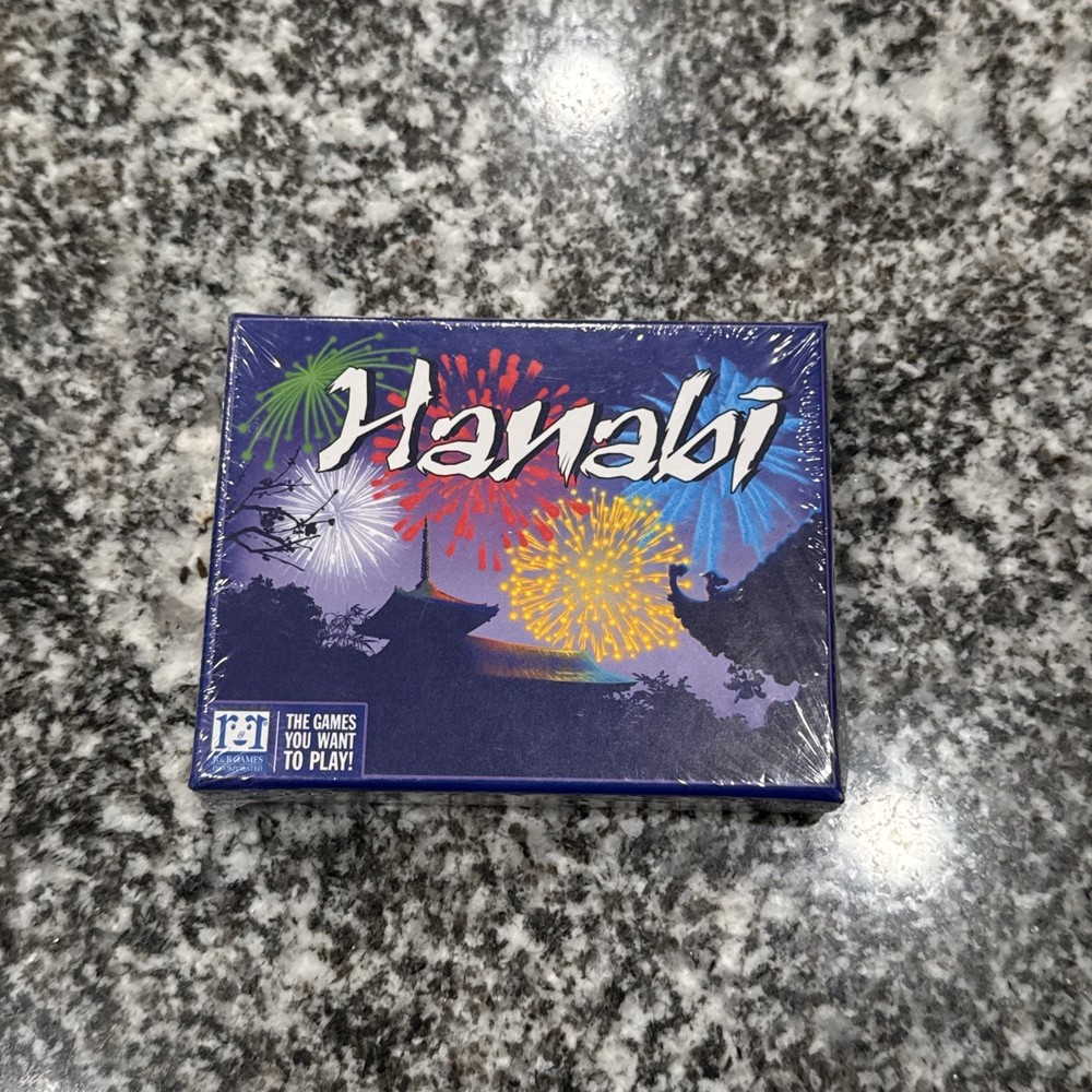 Hanabi Fireworks Card Game Antoine Bauza R&R Games 2017 NEW Sealed 2-5 Players