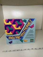 1992 MOSAIC MYSTERIES A PATTERN BLOCK DESIGN ACTIVITY SET DISCOVERY TOYS