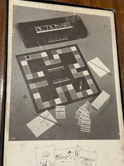 Pictionary 1985 First Edition Board Game Original Box Classic Drawing Game