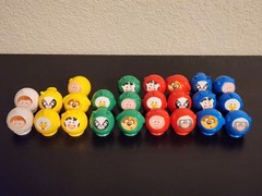 Uno Moo Mattel 2008 Children’s Game Hay Farmers Animals 24 Pieces Incomplete