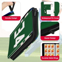 Basketball Card Binder with Sleeves 900 Pocket, #34 900, 34 Green