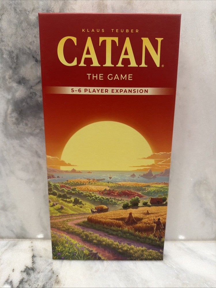 Catan 5-6 Player EXTENSION 6th Edition Game Studio CN3082 Base Core EXPANSION