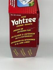 Huge Yahtzee Giant Dice Game Set, Outdoor/Indoor, Lawn Yard, Family Party Fun