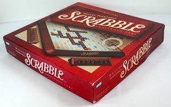 Scrabble Deluxe Edition Board Game Milton Bradley 4034. 100% Complete With Parts