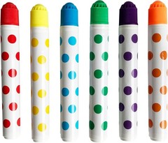 Bingo Daubers 6 Pack in Mixed Colors