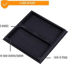 Folding Snakes & Ladders – Portable Magnetic Board Game for Kids 2-4 Players