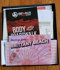 Hunt A Killer Body On The Boardwalk Immersive Murder Mystery Board Game Complete