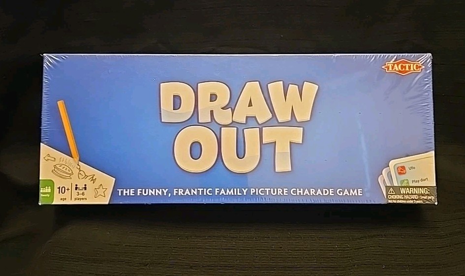 Original Draw Out Fun Drawing Picture Family Card Board Game