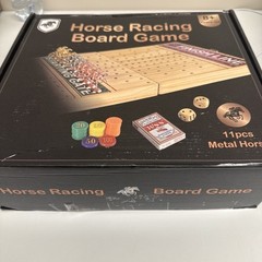Horse Racing Board Game 8+ Years Old 11 Pieces New