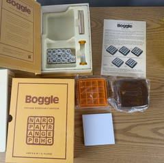 Vintage Linen Bookshelf Game Edition 5 Pack Bundle WS Game Company Open Box