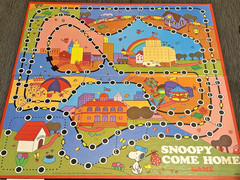 Vintage 1973 Snoopy Come Home Board Game Complete Milton Bradley
